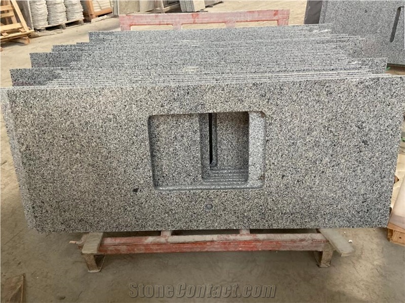 Affordable Cheap Grey Granite Prefab Countertop