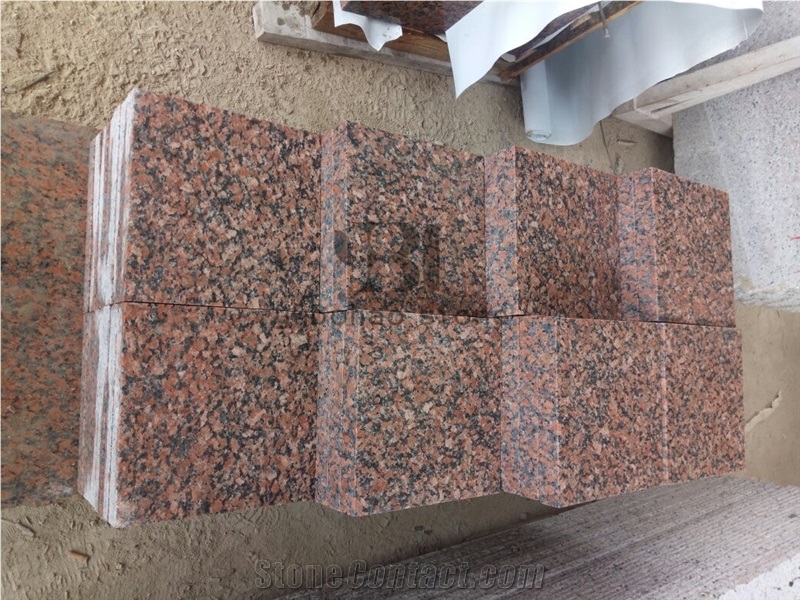 G562 China Maple Leaf Red, Paver Copper Stone Tile
