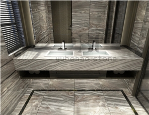 White Gold Sands Marble for Bathroom Vanity Tops