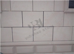 White Limestone Tiles for Wall Cladding/Covering