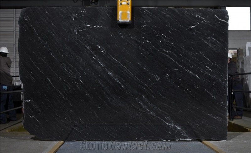Polished Nevada Black Granite Slabs Size