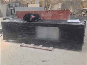 Black Pearl Granite Kicthen Bar Countertop