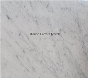 Natural Bianco Carrara White Marble Table Tops