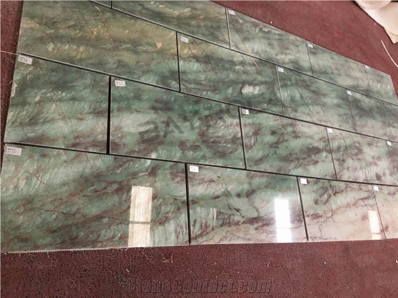 Gaya Quartzite Light Green Granite Big Slab - China Big Slabs