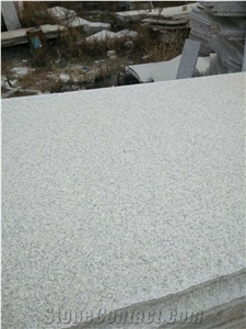 White Shandong G365 Grey Granite Custom Countertop