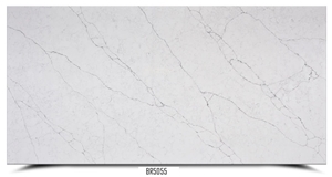 Marble Looking Carrara Calacatta Quartz Slabs