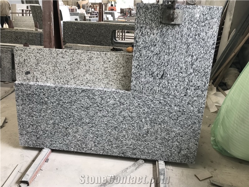 Spray White G418 Wave White Granite Countertop