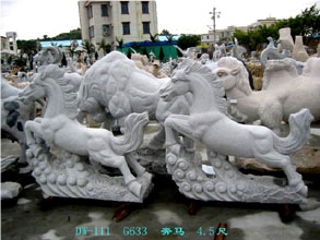 Animal Sculptures Natural Stone Modern Statues