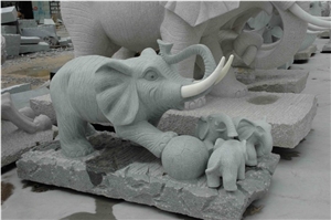 Animal Sculptures Natural Stone Modern Statues