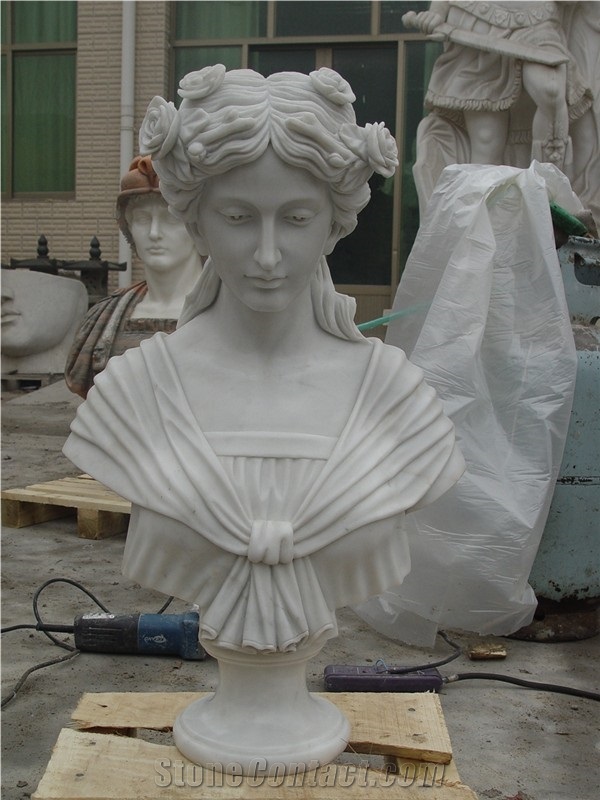 Head Statues Garden Sculptures Western Style Ideas