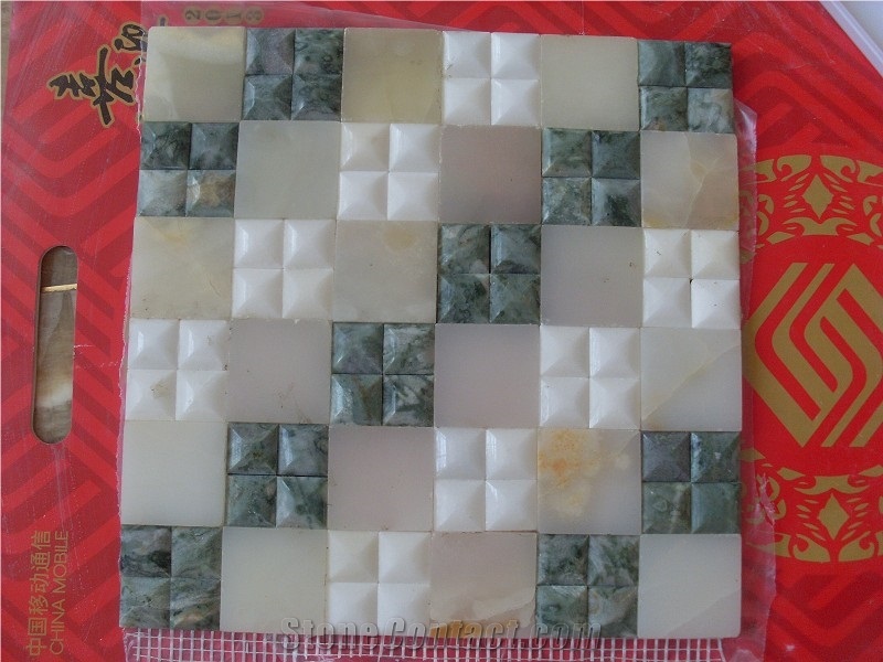 Onyx Mosaic Natural Luxury Stone Bathroom Tiles