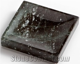 Polished China Marble Stones Home Office Coasters
