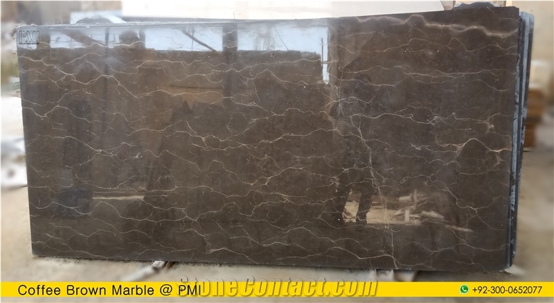 Piatra Brown Marble Slabs and Blocks from Pakistan