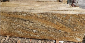Armani Gold or New Imperial Gold Granite Tiles, Granite Slabs