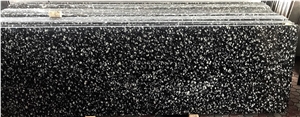 Coin Black Granite Tiles, Granite Slabs