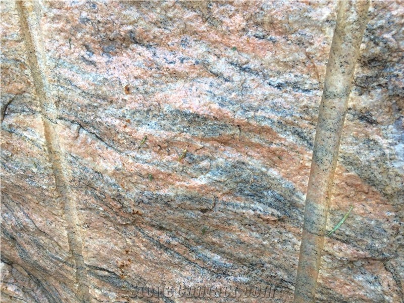 Indian Juparana Rough Granite Blocks