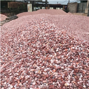 Pink Pebbles for Aquarium Landscaping