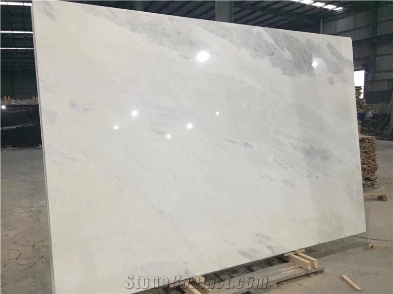 White Marble Flooring &Walling,Ariston Marble Slab