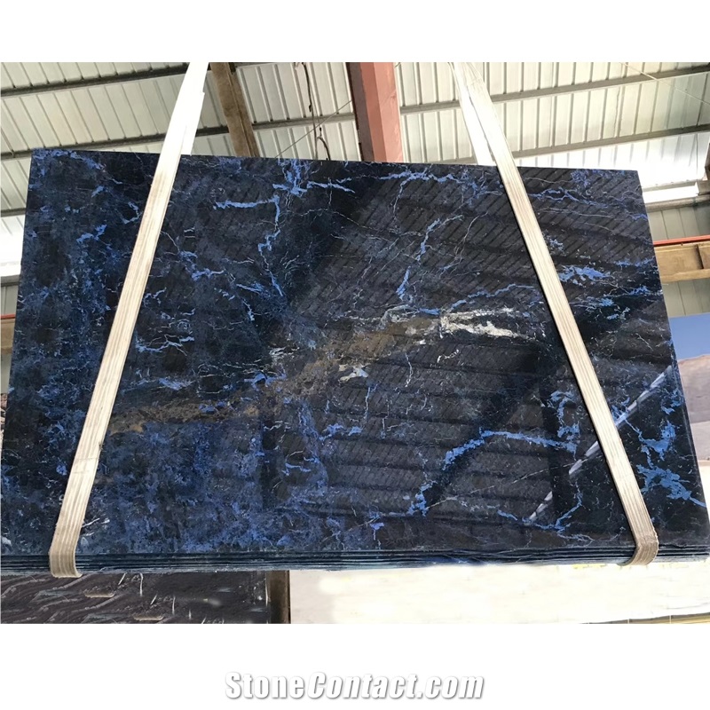 Brazil Titanium Cosmic Black Granite Slabs