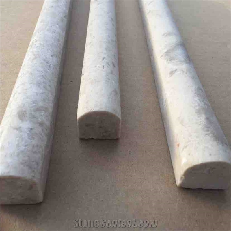 Ojinaga Limestone Bullnose Pencil Liner
