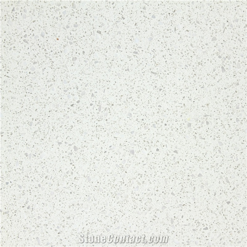 White Quartz Engineer Stone Slabs & Tiles