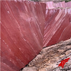 Jasper Red Quartzite Quarry