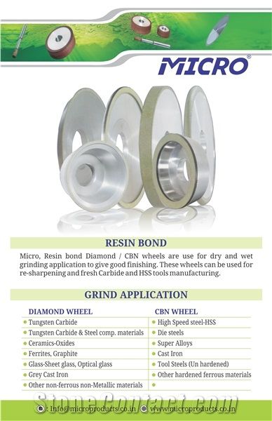 Resin Bond Diamond and Cbn Wheel