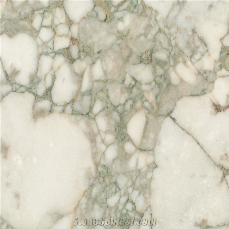 Calacatta Verde Marble Slabs & Tiles