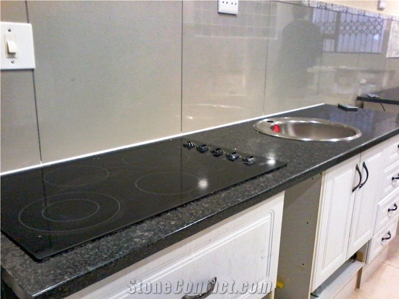 Rustenburg Green Granite Kitchen Countertops from South Africa
