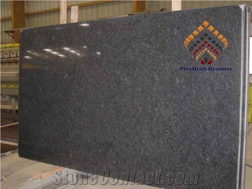 Steel Grey Granite Slabs