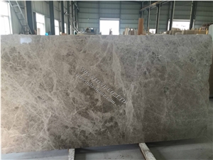 Arctic Grey Marble Slab Tile Covering