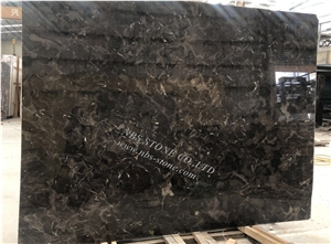 Chinese Emperador Dark Marble Slab Covering Tile