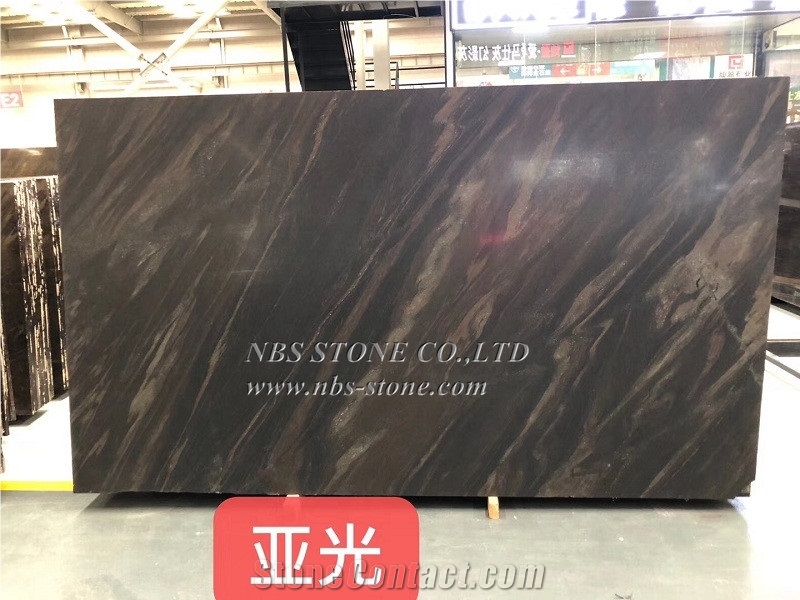 New Elegant Brown Granite High-End Quality Slab