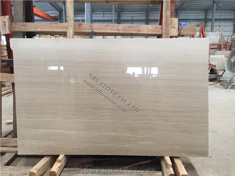 Serpeggiante Wooden Marble Tile Slab Wall Covering