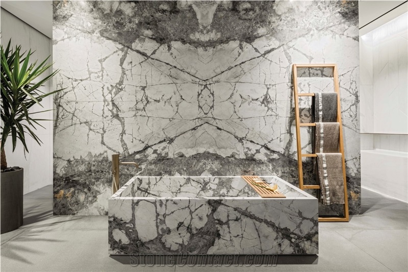 Brazil Exotic Sydney Quartzite Bathroom Design