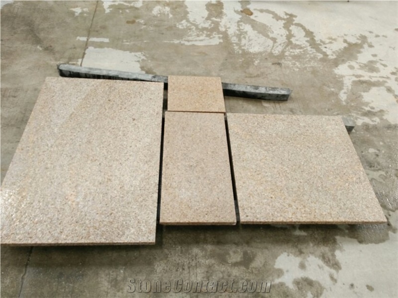 G682 Yellow Granite Tile Slab