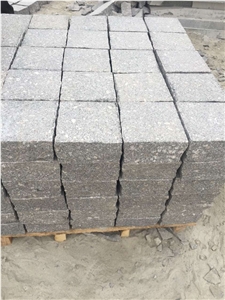 Flamed Cheap Grey Granite Cobbles Paving Stone