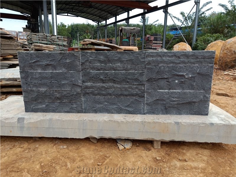 Hainan Black Basalt Wall Application Covering Tile