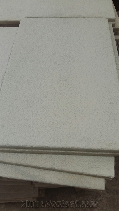 Bianco Ibiza Marble Sandblasted Tiles,Mugla White