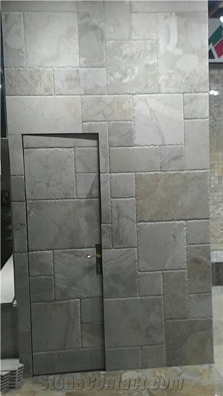 Cathedral Tumbled Light Grey Limestone Tiles
