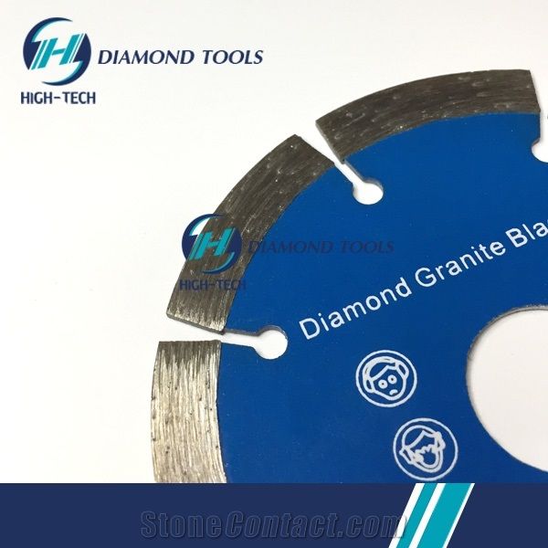 Segmented 4 Inch Diamond Blade Dry Cutting Granite