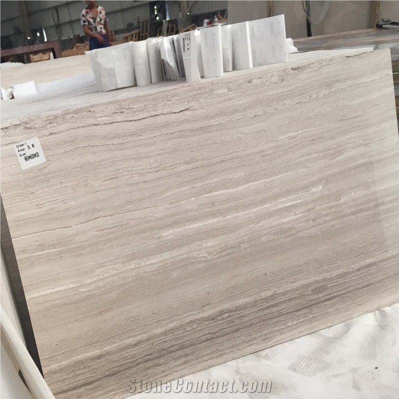 White Serpeggiante Marble Tiles,Wooden Vein Marble