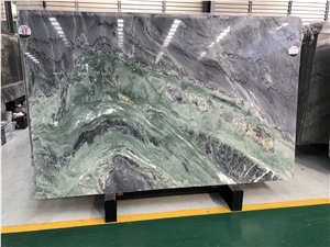 Amazon Green Marble Forest Marble Background Wall
