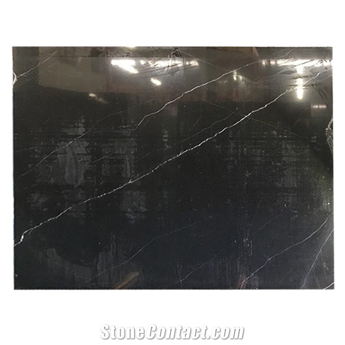 Black Nero Marquina Marble Slabs For Wall & Floor