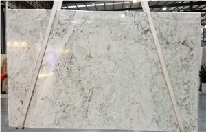 China Aurora White Marble Onyx Slabs for Bathroom