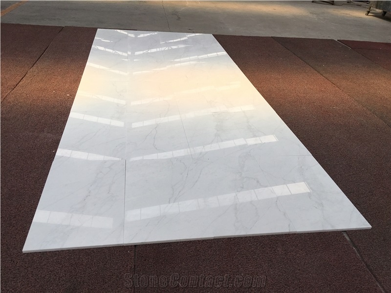 Bianco White Marble Tiles For Floor Covering