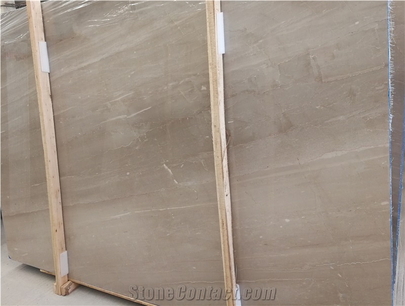 China England Wood Grain Marble Flooring Slabs