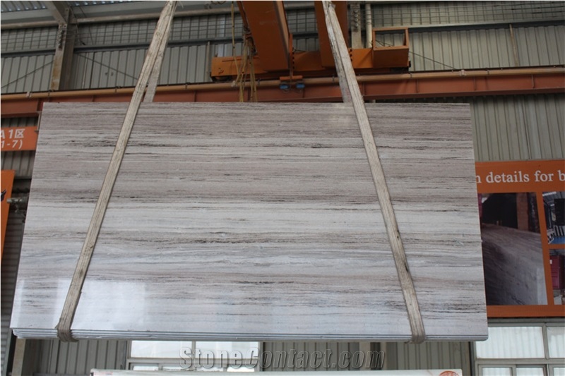 Chinese Crystal Wood Marble Walling&Flooring Slabs