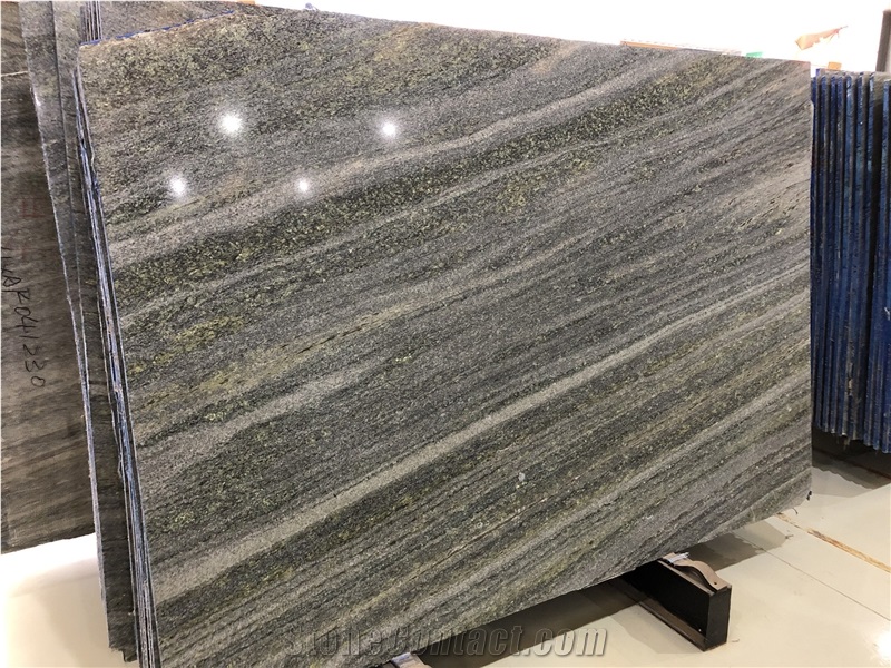 Grey Wooden Grain Marble Slabs for Wall Cladding