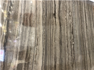 Iran Seattle Gold Marble with Brown Wood-Grain